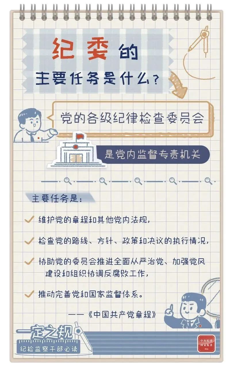 一定之规：纪委的主要任务是什么？